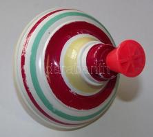 Színes búgócsiga , jó állapotban 19cm