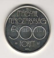 1988. "Szöul-Nyári olimpia" 500Ft ezüst T:BU