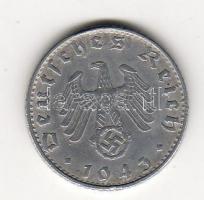 D.Reich 1943B 50Pf h.k.-tel T:3+ R!