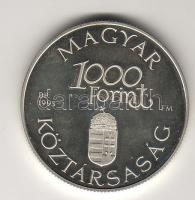 1995. "Régi dunai hajók III." 1000Ft ezüst T:PP