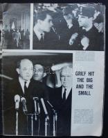 1963 LIFE magazin korabeli különszáma John F. Kennedy emlékére, elvált borítóval/
1963 LIFE magazin ...