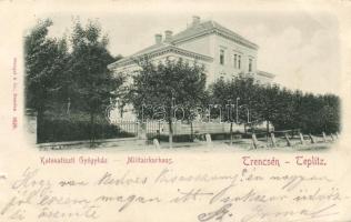 Trencsén Military hospital (small tear)