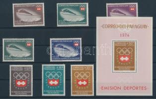 1963 Téli olimpia Innsbruck Mi 1249-1256 + blokk Mi 48