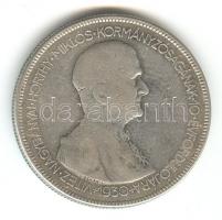 1930. 5P Ag "Horthy jobbra" T:3