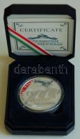 1998. 2000Ft Ag "Régi balatoni hajók II-Phoenix" eredeti dísztokban tanúsítvánnyal T:PP