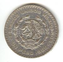 Mexikó 1966. 1P Ag Függetlenség T:3 Mexico 1966. 1 Peso Ag Independence T:F