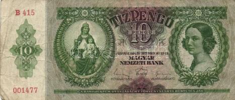 1930-1946. 17db főleg klf pengő bankjegy T:vegyes