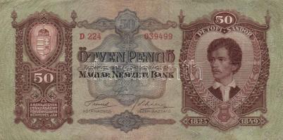 1930-1946. 17db főleg klf pengő bankjegy T:vegyes