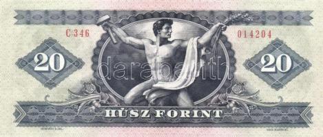 1949-1993 14db klf forint bankjegy, közte pecsételt darabok is T:vegyes