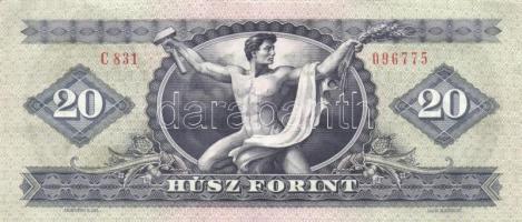 1949-1993 14db klf forint bankjegy, közte pecsételt darabok is T:vegyes