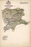 Beszterce-Naszód county map