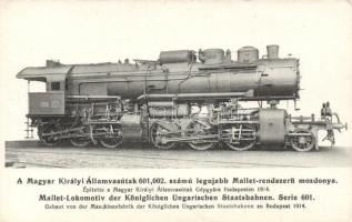 MÁV 601,002. Mallet locomotive