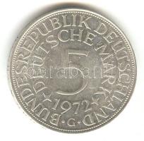 NSZK 1972G 5M Ag T:2 k.
Germany-Federal Republic 1972G 5 Mark Ag C:XF k
