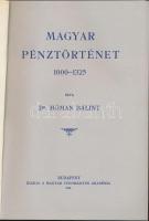 1916. Hóman Bálint: Magyar Pénztörténet könyv reprint kiadása új állapotban