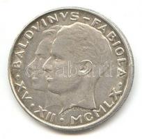 Belgium 1960. 50Fr Ag "Baldvin király és Fabiola" T:2 k.
Belgium 1960. 50 Francs Ag "...
