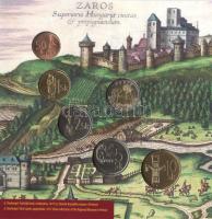 Szlovákia 2005. 50h-10K 5db klf érme + Zaros, Saris emlékérem "Szlovákia Történelmi Vidékei&quo...