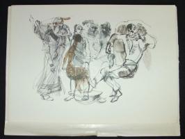 19 db Grafika jelzés nélkül: Arany János, Petőfi Sándor