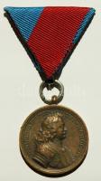 1938. "Felvidéki Emlékérem - II. Rákóczi Ferenc" Br emlékérem szalaggal T:2- Hungary 1938. "Commemorative Medal for the Liberation of Upper Hungary" bronse medal with ribbon C:VF