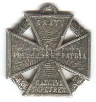 1916. Károly Csapatkereszt mellszalag nélkül T:2- 1916. Karl Troop Cross without ribbon C:VF