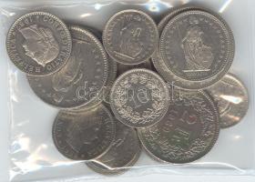 Svájc 12 Svájci Frank értékű fémpénz T:vegyes