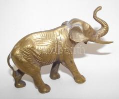 Réz elefánt , alján pici lyuk 10x6cm