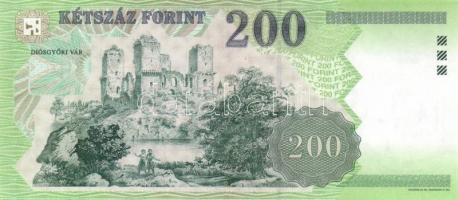 1998-2007. 200Ft (5x) "FG/FB/FC" sorozat T:II