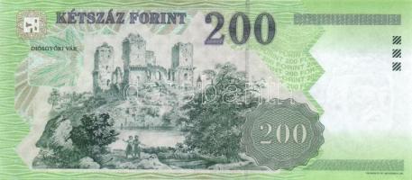 1998-2007. 200Ft (5x) "FG/FB/FC" sorozat T:II