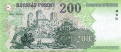 1998-2007. 200Ft (5x) "FG/FB/FC" sorozat T:II