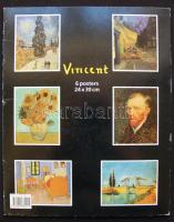 2 db művészeti könyv: Péreli Zsuzsa, Egyetemi Nyomda Budapest. 2000 + Van Gagh, 6 poszter  rövid leírásokkal