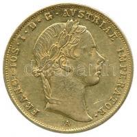 Ausztria 1855A. Dukát Au "Ferenc József" (3,4909g) T:2-/2 ph.
Austria 1855A. Ducat Au &quo...