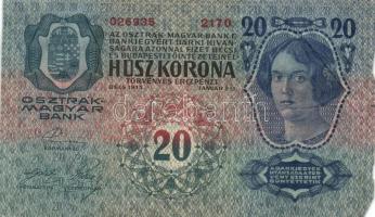 1913. 20K (7x) T:III,III-