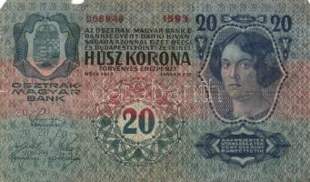 1913. 20K (7x) T:III,III-