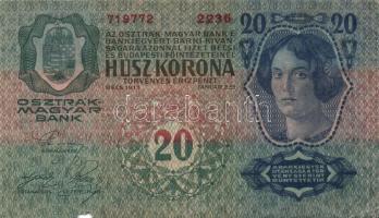 1913. 20K (7x) T:III,III-