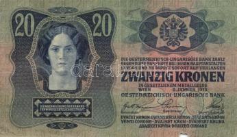 1913. 20K (7x) T:III,III-