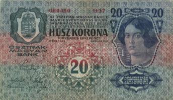 1913. 20K (7x) T:III,III-