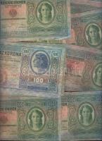 1912. 100K (23x) fő típus, felülnyomás nélkül T:II-,III,III-