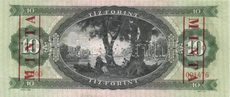 1969. 10Ft "MINTA" felülnyomással és perforációval! T:I