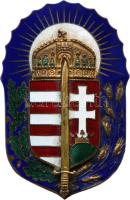 ~1921. Vitézi Rend jelvény T:2 ~1921. The Hungarian Vitéz Order C:XF