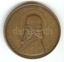 1938. Madarassy Walter: "Szent István / Szent Jobb" Br emlékérem T:2+ kis ph.