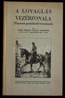 Gróf Erdődi Pálffy Zsigmond: A lovaglás vezérfonala- Tanácsok gondolkodó lovasoknak. Szent György képes sportlap kiadása.  Reprint kiadás