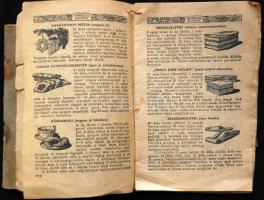 cca. 1940 2 db receptes könyv : Kincses Receptkönyv+ Meinl Gyula RT :Kézikönyv csokoládésütemények k...