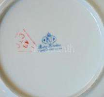 Komplett 6 darabos Berg Lindau porcelán kávéskészlet / 
Complete set of chinaware coffe-set