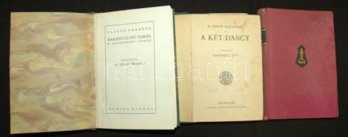6db klf háború előtti szépirodalmi könyv javarészt egészvászon kötésben