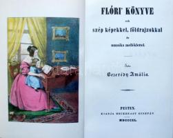 Flóri könyve sok szép képekkel, földrajzokkal és muzsikamelléklettel Bezerédj Amália. Heckenast Gusz...