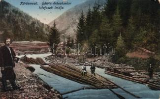 Kőrösmező flood, dam