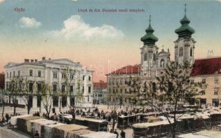 Győr Lloyd-épület St. Benedek rendi templom