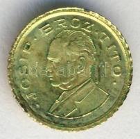 Jugoszlávia DN. Josip Broz Tito Au mini emlékérem (0.22g) T:1-,2 / 
Yugoslavia ND. Josip Broz Tito A...