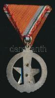 1974. "Tűzbiztonsági Érem ezüst fokozata" kitüntetés szalaggal T:2