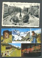 15 db vegyes modern és régi képeslap, jó minőség