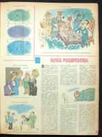 1972 Ludas Matyi heti vicclap teljes évfolyama bekötve